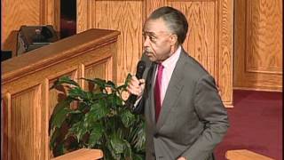 The Rev. Al Sharpton Preaching At The Greater Allen Cathedral March Gladness Revival