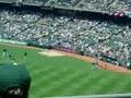 Justin Duchscherer Warms Up Before Angels Game
