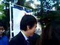 井の頭公園で親孝行に励む佐藤B作