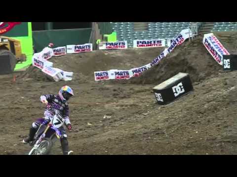 SX - The 2011 Monster Energy Supercross series kicks off in two days, but the media got a chance to see a little sneak-peek of what's going on for Saturday night....