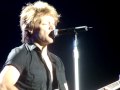 Bon Jovi performing 