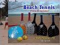 Praia de tambaú e beach tennis