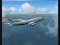 fsx pmdg 747 1st test