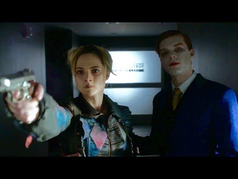 THE JOKER & PROTO HARLEY QUINN AT WAYNE ENTERPRISES - GOTHAM 4x20