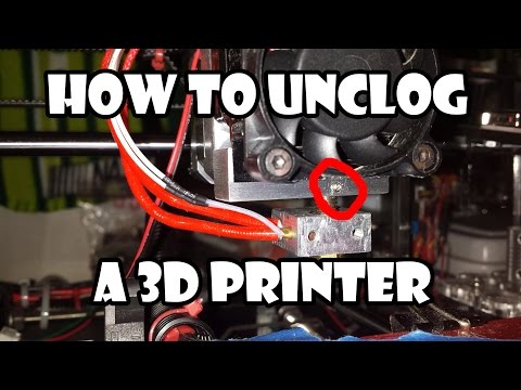 how to unclog hot end