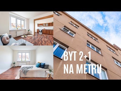 Video Byt 2+1 - skvělá investiční příležitost přímo u metra!