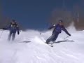 Tremblant's ski patrol on telemark skisFeaturing Luc Bombardier amazing camera shooting and Tremblant's ski patrol