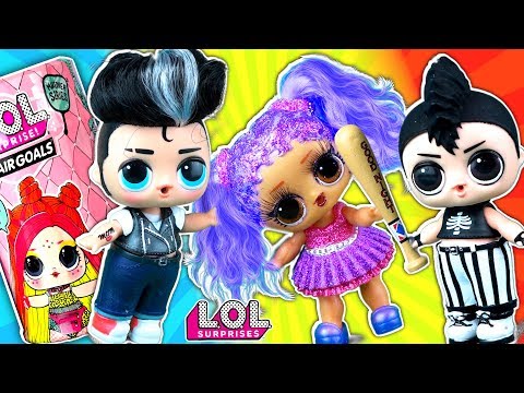 Новые мальчики ЛОЛ обидели Марию! Мультик про куклы LOL HAIRGOALS SERIES 5 WAVE 2