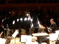 macedonian piano virtuoso performs at the the walt disney concert hall in la.
