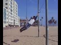 Santa monica - Muscle Beach Traveling Rings - AJ