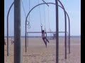 Santa monica - Muscle Beach Traveling Rings - AJ