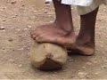 How to Open a Coconut with your Feet Jerry Lames