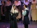 spectacle des vdl - jos�e jolicoeur et andr� dion, choristes et solistes pour les vari�t�s denys lavergne.