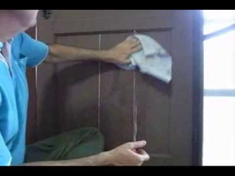 how to patch wood paneling