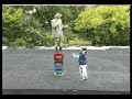 promo video of lee hayes, street performer in the crate show