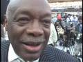 Matthew Modine, Willie Brown, Delegate On Obama Event