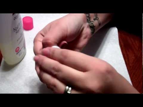 how to take jamberry's off