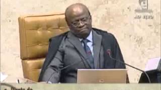 TRAIDORES DO BRASIL, DESABAFA JOAQUIM BARBOSA CONTRA OS MINISTROS PTRALHAS
