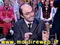 Mario Giordano con Renato Schifani-Mai dire gol