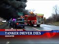 Tanker Driver Dies after Fiery Crash on I-91 Tanker Driver Dies after Fiery Crash on I-91