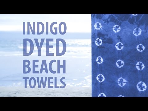 how to dye old towels
