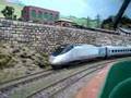 Trem de Alta Velocidade (TAV) na Maquete da Fábrica
