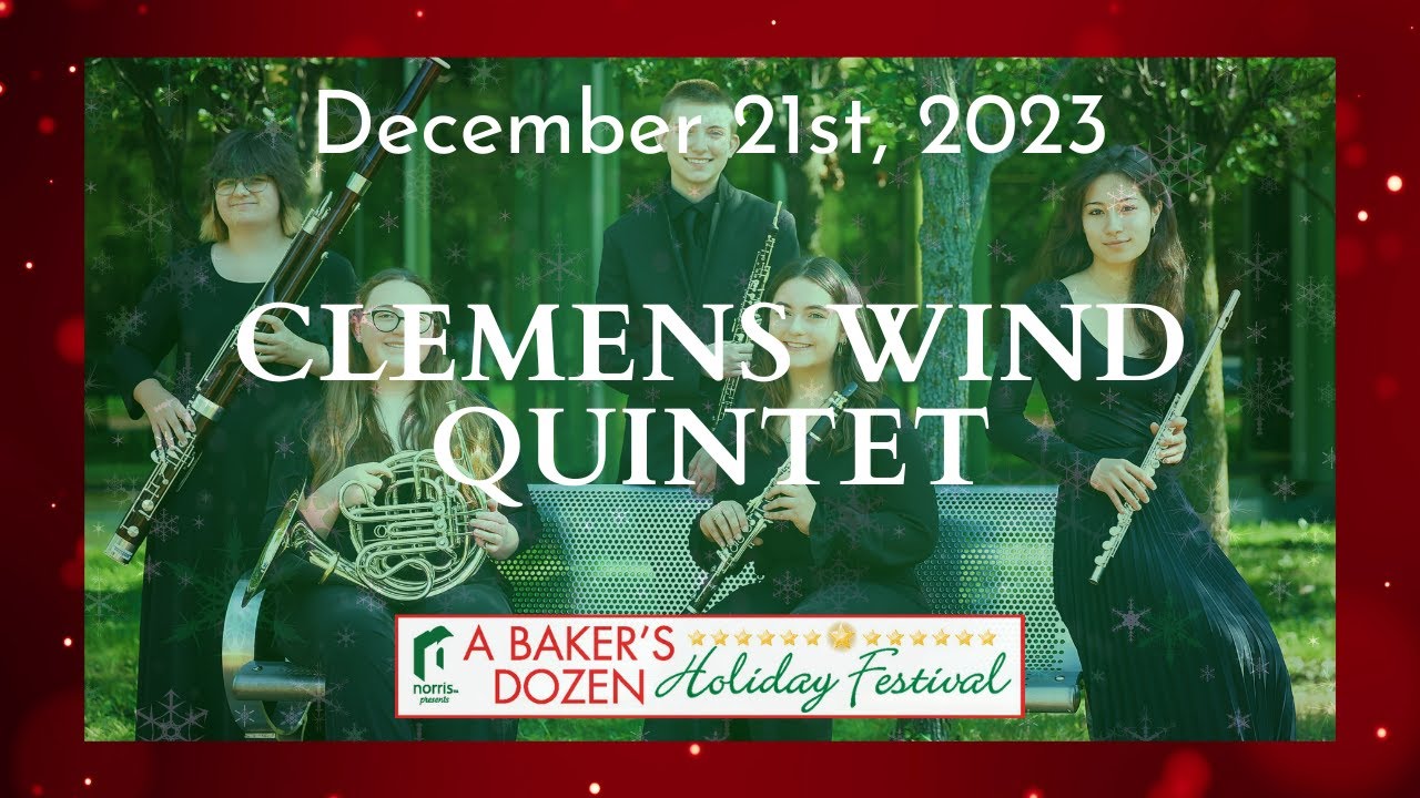 Norris Cultural Arts "Baker's Dozen" Day 10, December 21 EYSO Earl