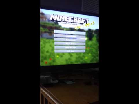 how to play splitscreen on minecraft xbox