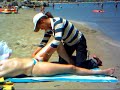 Masaje chino en la playa
