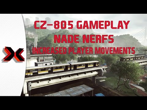 Grenade nerfs and increased player movements - Battlefield 4 CZ-805 Dragon's Teeth Gameplay