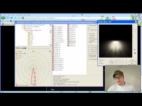 how to adjust ies lighting