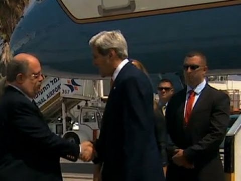 State - US Secretary of State John Kerry arrived in Israel on Wednesday. He is trying to push for a ceasefire to end the fighting between Israel and Hamas. (July 23) Subscribe for more Breaking News:...