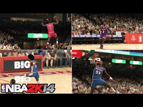 how to dunk in nba 2k14 ps4