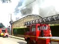 Violent  incendie pr�s d\