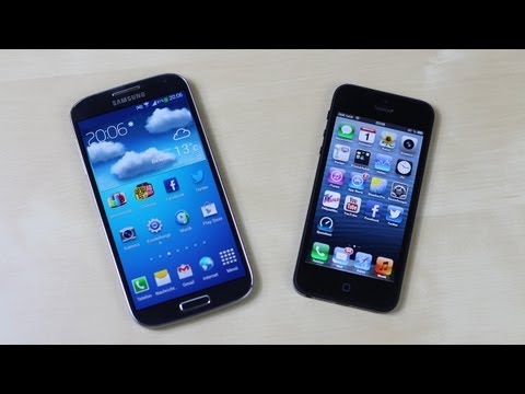Samsung Galaxy S4 vs. Apple iPhone 5 | SwagTab