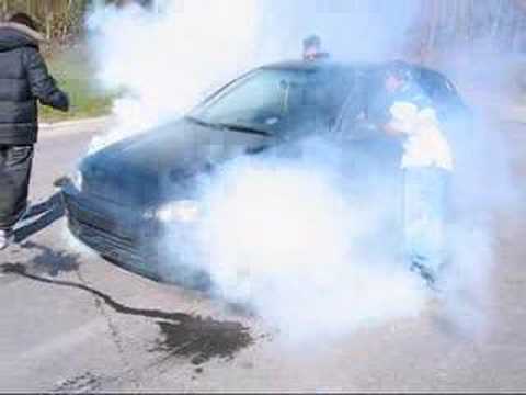 An other civic burnout !!! TERREBONNE