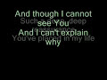 Barlow Girl- Never Alone ( WITH LYRICS)