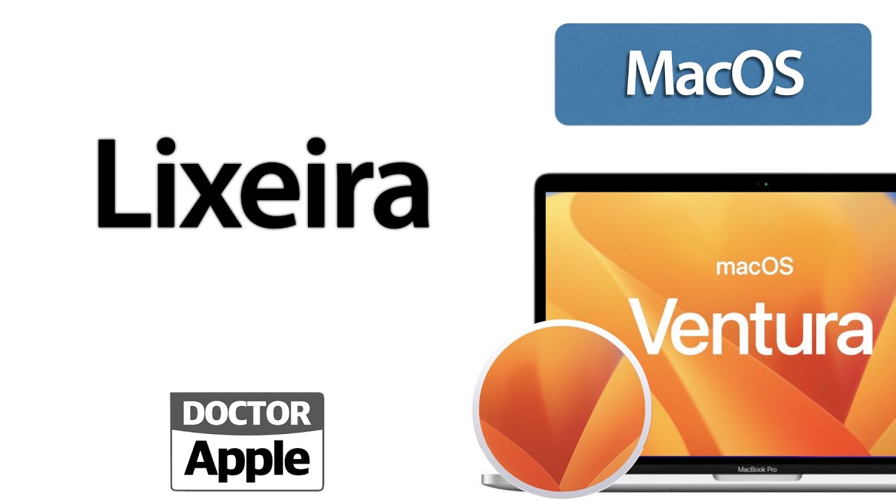 Curso Apple Mac - Lixeira do Mac
