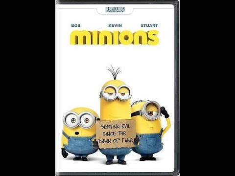 Opening To Minions 2015 DVD (Portuguese Copy)