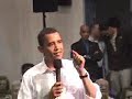 Senator Barack Obama talks chronic disease prevention