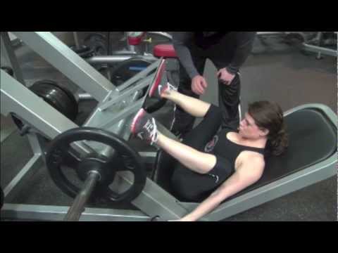 how to isolate glutes on leg press