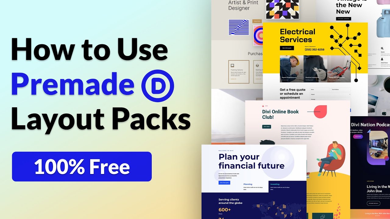 How to Use a Premade Layout Pack on Your Divi Website