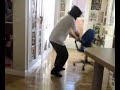 silla partida en dos