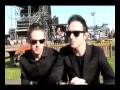 Glasvegas get ready to play Hampden with U2