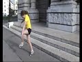 Verena Lenneis playing at Burgtheater/Vienna