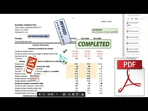 Click aici pentru vizualizare Comentarii si adnotari in Adobe Acrobat Reader DC Comentarii si adnotari in Adobe Acrobat Reader DC