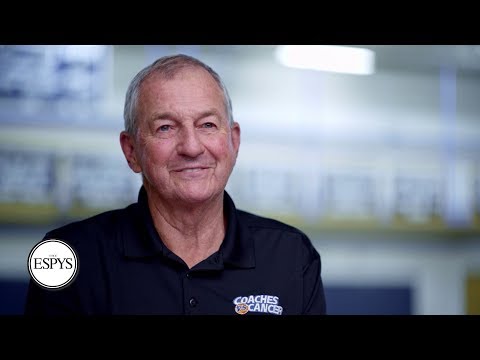 Video: Jim Calhoun recognized that coaching was more than basketball, wins coach of the year | 2019 ESPYS