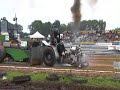 Eerste run 't Saske Tractorpulling Bakel 2008