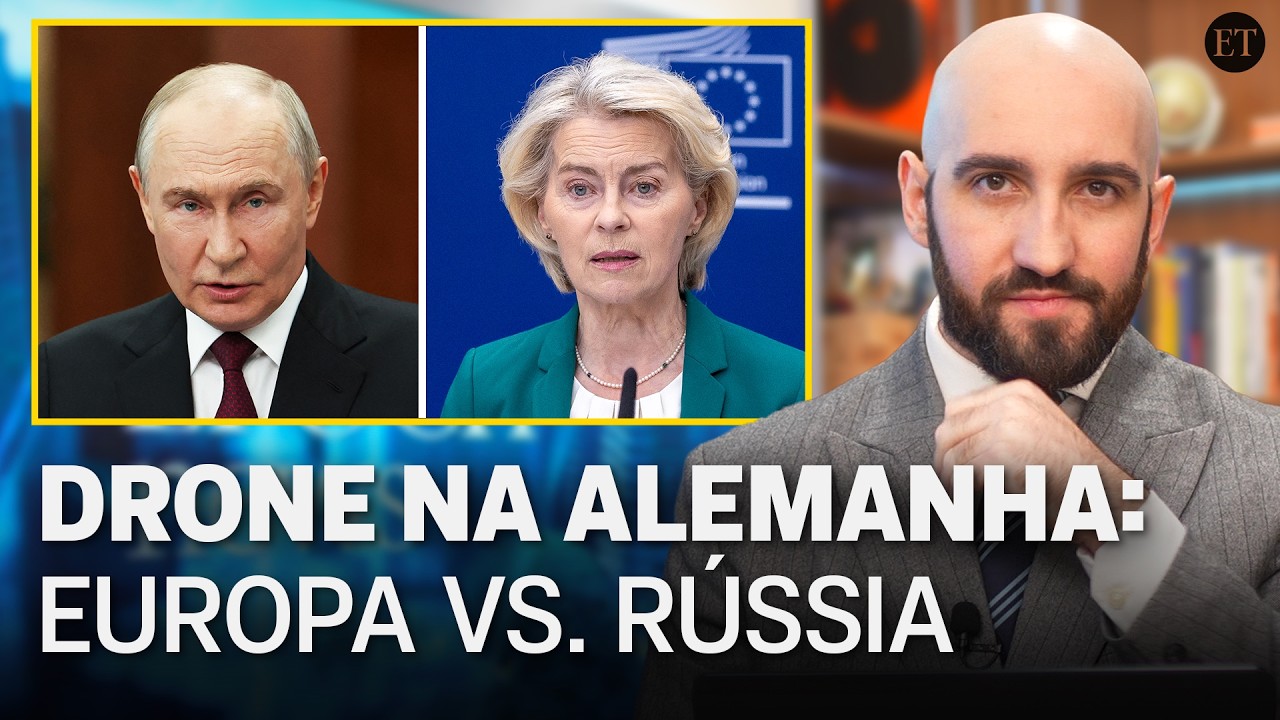 Líderes europeus prometem retaliar Rússia por drone na Alemanha; Crise no judiciário e+
