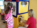 Ashley at the Build-A-Bear Workshop in Downtown Disney 2008